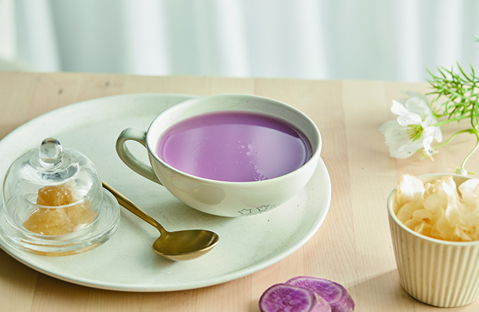 銀耳紫薯潤(rùn)肺羹