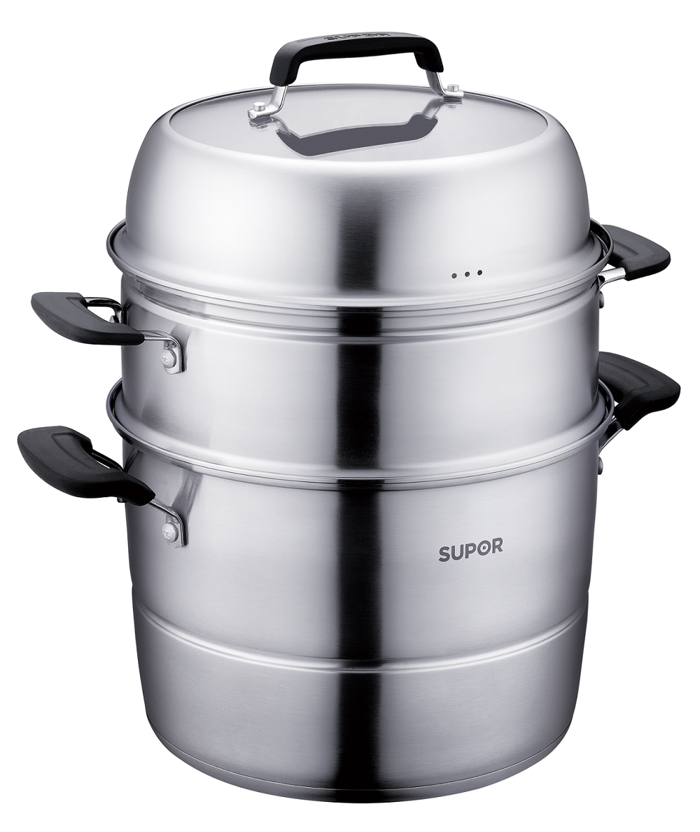 味鮮·不串味三層不銹鋼復(fù)底蒸鍋說明書